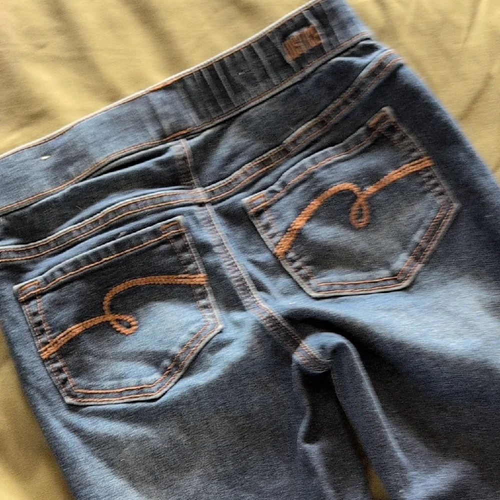 Justice Capri Blue Jeans